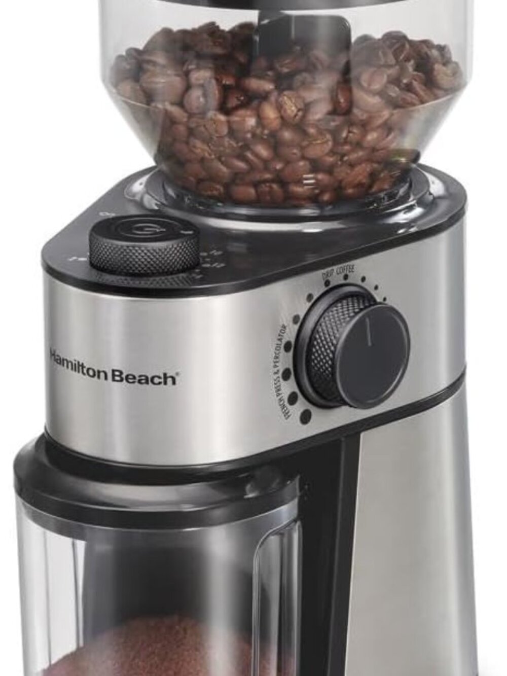 Lightly Used Hamilton Beach Electric Burr Coffee Grinder